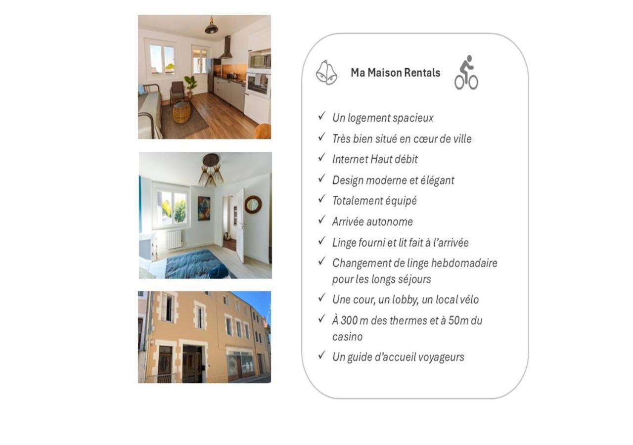 Bel Appartement 35 M 1Er Etage Évaux-les-Bains Eksteriør bilde